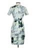 ASOS Print Gray Cocktail Dress Size 2 - photo 2