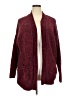 Say What? 100% Polyester Burgundy Cardigan Size 3X - photo 1
