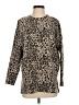 Chico's Animal Print Brown Pullover Sweater Size XS (000) - photo 1