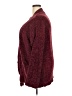 Say What? 100% Polyester Burgundy Cardigan Size 3X - photo 5