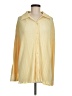 Et Clet 100% Polyester Color Block Yellow Long Sleeve Blouse Size M - photo 1