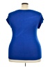 Vocal Blue Short Sleeve Top Size S - photo 2