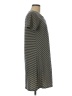 Espresso Stripes Gray Casual Dress Size M - photo 4