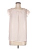 PREMISE 100% Polyester Ivory Sleeveless T-Shirt Size M - photo 1