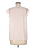 PREMISE 100% Polyester Ivory Sleeveless T-Shirt Size M - photo 2