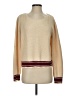 Rokoko Color Block Ivory Pullover Sweater Size S - photo 1