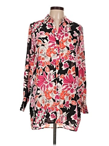 Foxcroft Long Sleeve Blouse (view 1)