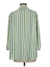CAbi 100% Polyester Stripes Green 3/4 Sleeve Blouse Size M - photo 2