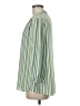 CAbi 100% Polyester Stripes Green 3/4 Sleeve Blouse Size M - photo 5
