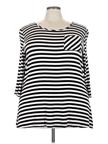 Molly & Isadora 3/4 Sleeve Top (view 1)
