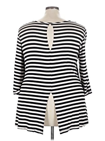 Molly & Isadora 3/4 Sleeve Top (view 2)