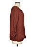Point Sur 100% Viscose Brown Long Sleeve Blouse Size XS - photo 4