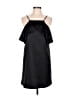 Lulus 100% Polyester Solid Black Cocktail Dress Size L - photo 1