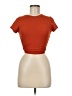 Love J Orange Short Sleeve Top Size M - photo 1