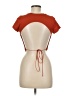 Love J Orange Short Sleeve Top Size M - photo 2