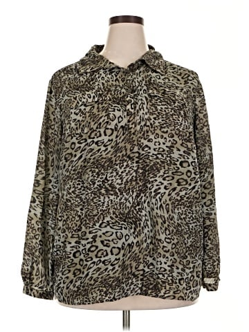 Cotton Express Long Sleeve Blouse (view 1)