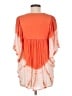 Studio West 100% Rayon Orange Short Sleeve Blouse Size M - photo 2