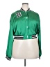 Daisy Green Track Jacket Size 2X - photo 1