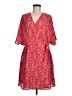Iora Paisley Red Casual Dress Size UK 12 / US 8 - photo 1