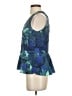 Rebecca Taylor Blue Sleeveless Top Size 0 - photo 5