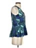 Rebecca Taylor Blue Sleeveless Top Size 0 - photo 4