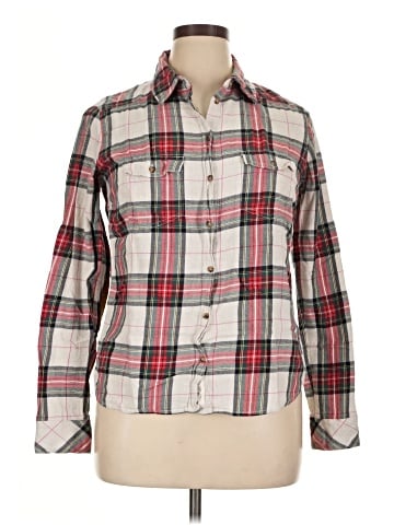 H&M L.O.G.G. Long Sleeve Button-Down Shirt (view 1)