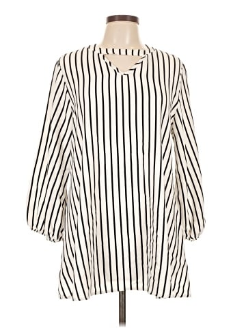 Flamingo Urban 3/4 Sleeve Blouse (view 1)