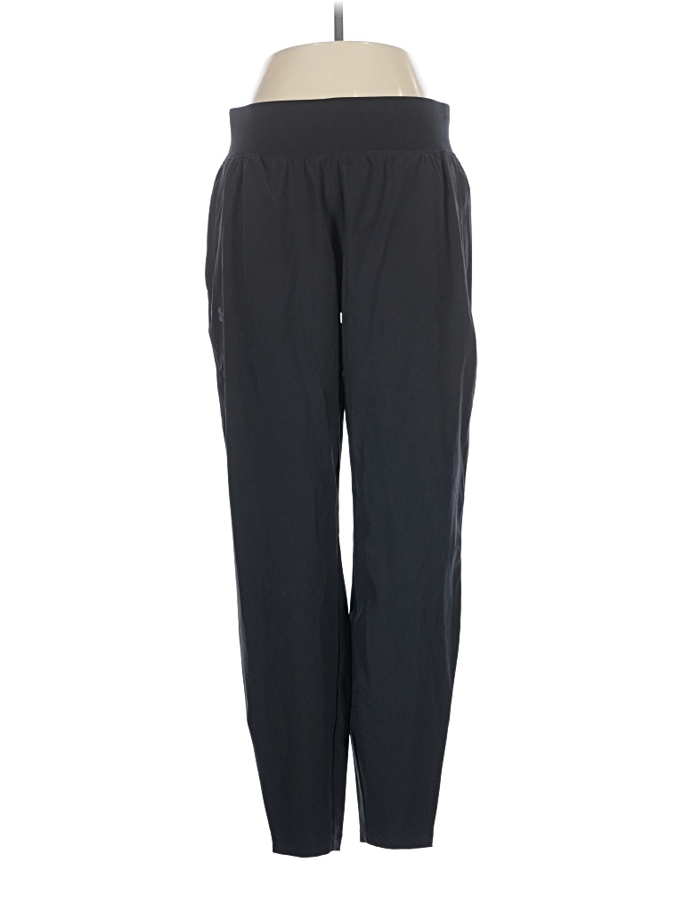 Pre-owned Under Armour Active Pants In Black