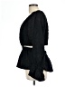 Something Navy Black Long Sleeve Blouse Size L - photo 5