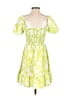 Shein 100% Polyester Yellow Cocktail Dress Size 4 - photo 2
