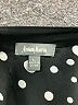 Neiman Marcus 100% Polyester Polka Dots Black Sleeveless Blouse Size L - photo 6