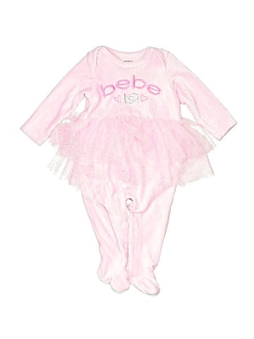 Bebe Long Sleeve Onesie (view 1)