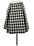 Joe Fresh Houndstooth Black Formal Skirt Size 4 - photo 2