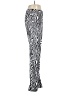 Shein Animal Print Silver Casual Pants Size 6 - photo 4