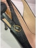 Yves Saint Laurent 100% Leather Black Heels Size EU 41 - photo 5
