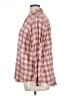 Universal Thread Checkered-gingham Pink Long Sleeve Button-Down Shirt Size XL - photo 5