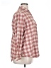 Universal Thread Checkered-gingham Pink Long Sleeve Button-Down Shirt Size XL - photo 4