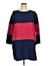 BB Dakota Color Block Red Casual Dress Size 1X - photo 1
