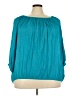 CAPSULE 100% Viscose Teal 3/4 Sleeve Blouse Size 24 - photo 1