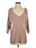 Wishlist Metallic Tan Pullover Sweater Size Sm - Med - photo 1