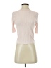 Zara Ivory Short Sleeve Turtleneck Size S - photo 1