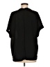 Lush 100% Polyester Black Short Sleeve Blouse Size M - photo 2