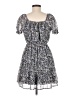 Wallflower 100% Polyester Paisley Gray Casual Dress Size M - photo 2