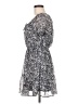 Wallflower 100% Polyester Paisley Gray Casual Dress Size M - photo 5