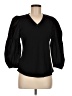 Chico's Black 3/4 Sleeve Blouse Size Med (1) - photo 1