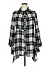 Unbranded Plaid Black Long Sleeve Blouse Size XL - photo 1