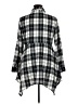 Unbranded Plaid Black Long Sleeve Blouse Size XL - photo 2