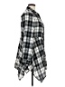 Unbranded Plaid Black Long Sleeve Blouse Size XL - photo 4