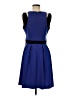 Jessica Simpson Color Block Blue Cocktail Dress Size 8 - photo 2