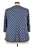 Sami & JO Blue 3/4 Sleeve Blouse Size 3X - photo 2